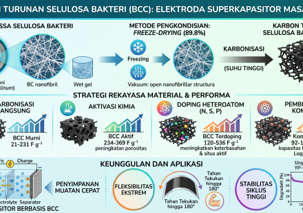 Mengubah Selulosa Bakteri Menjadi Superkapasitor Masa Depan: Potensi, Rekayasa, dan Tantangan Skalabilitas BCC