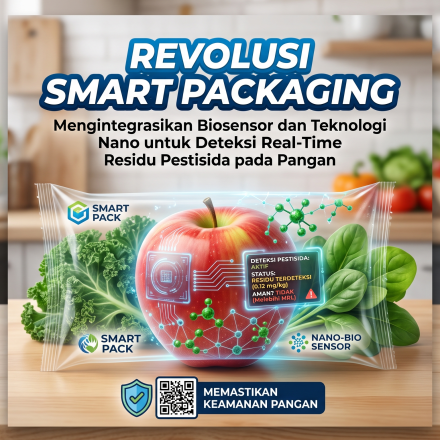 Revolusi Smart Packaging: Mengintegrasikan Biosensor dan Teknologi Nano untuk Deteksi Real-Time Residu Pestisida pada Pangan